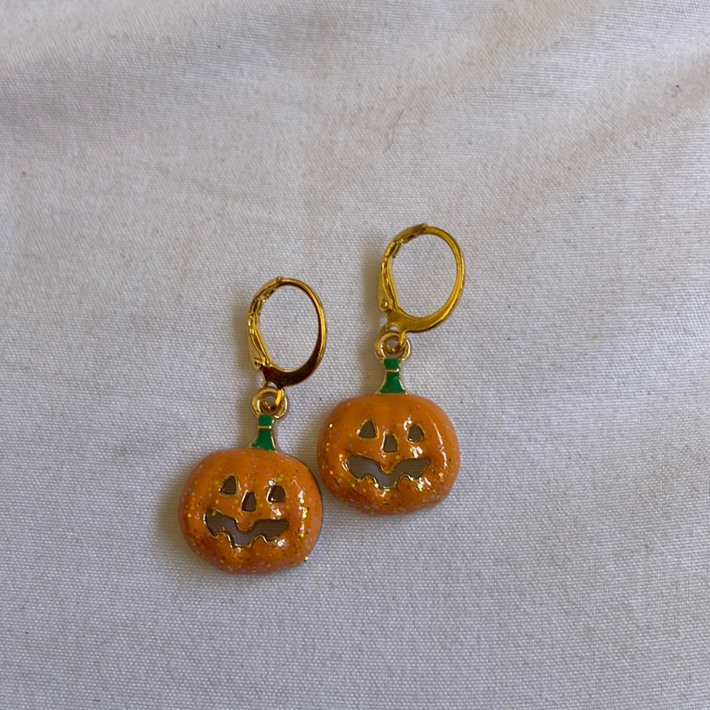 🎃 Pumpkin Halloween Earrings 🎃